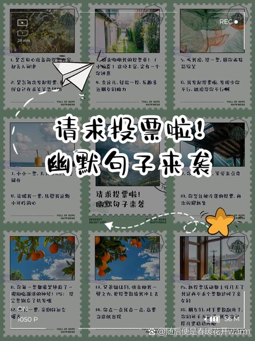 朋友圈投票的说说段子_朋友圈投票怎么说_投票的朋友圈文案